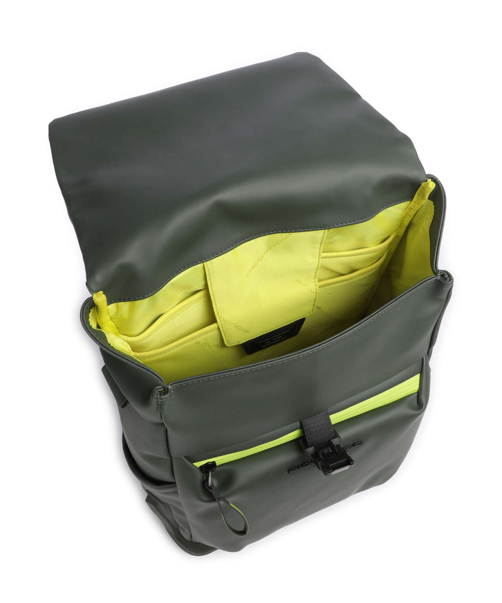 Piquadro Corner Special Backpack green