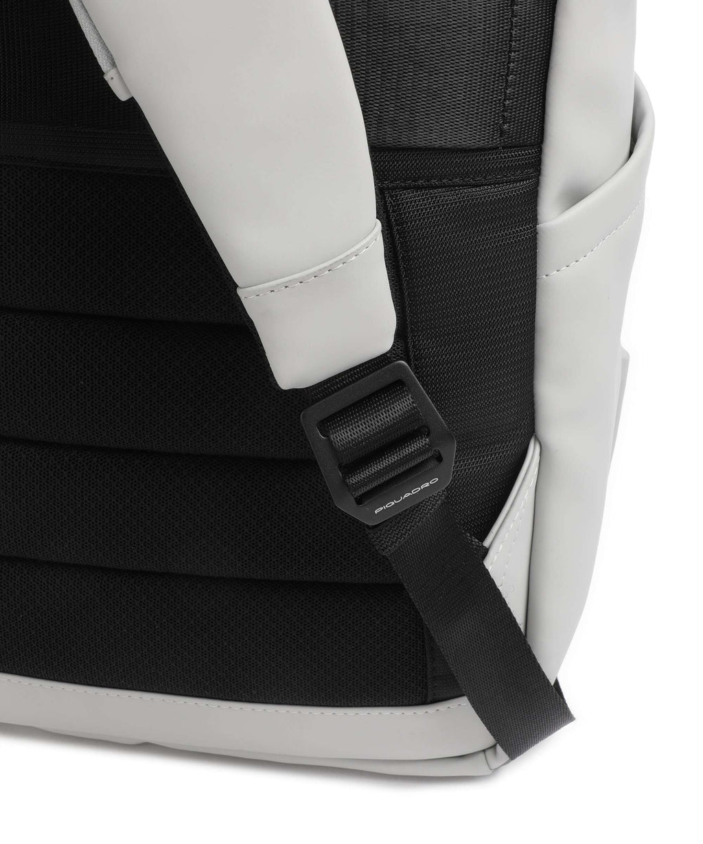 Piquadro Corner Special Backpack white