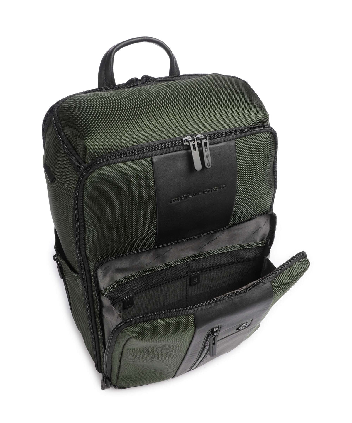 Piquadro Brief Travel backpack green