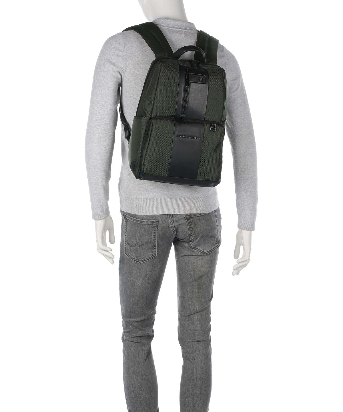 Piquadro Brief 2 Laptop backpack green