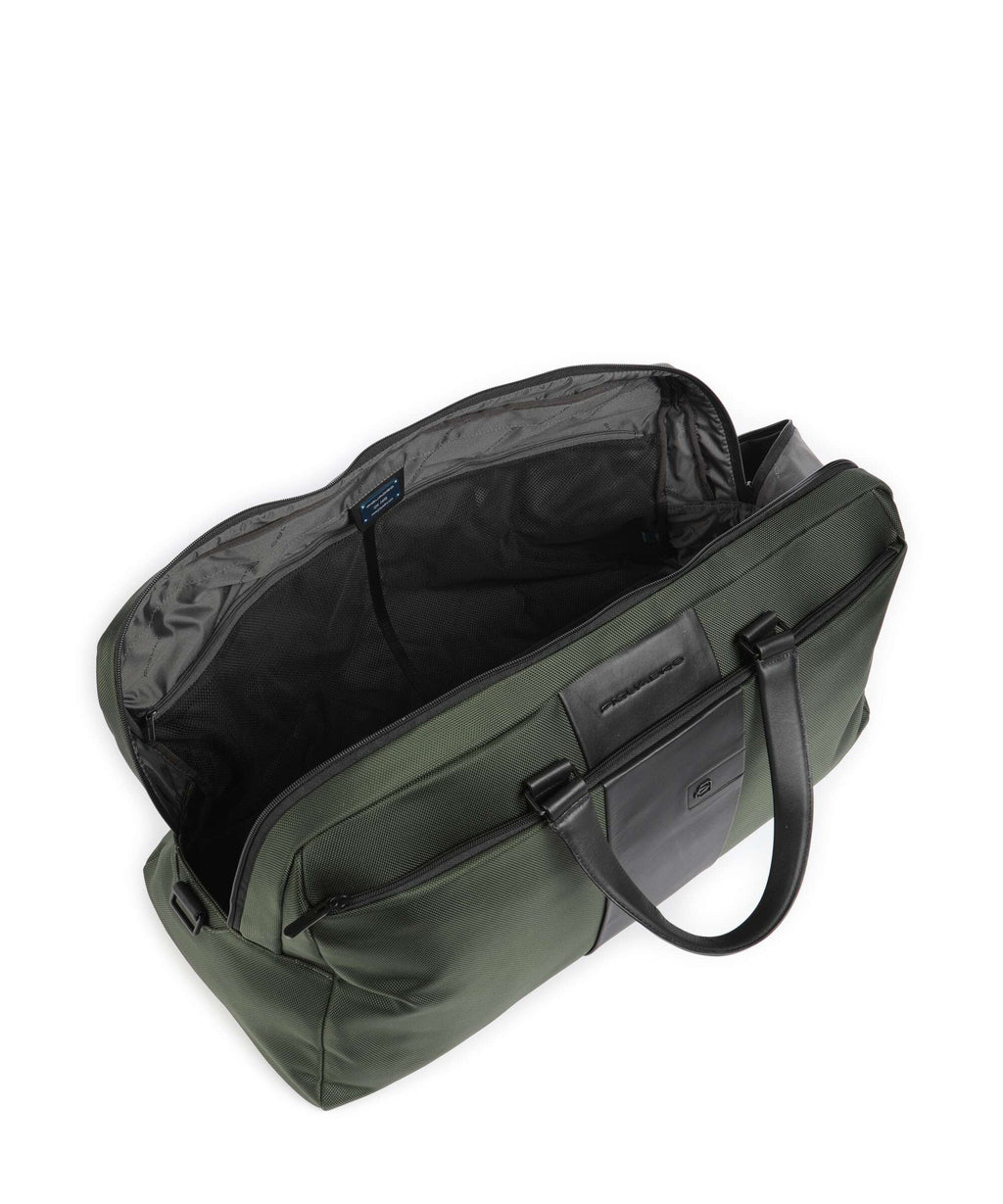 Piquadro Brief Weekend bag green