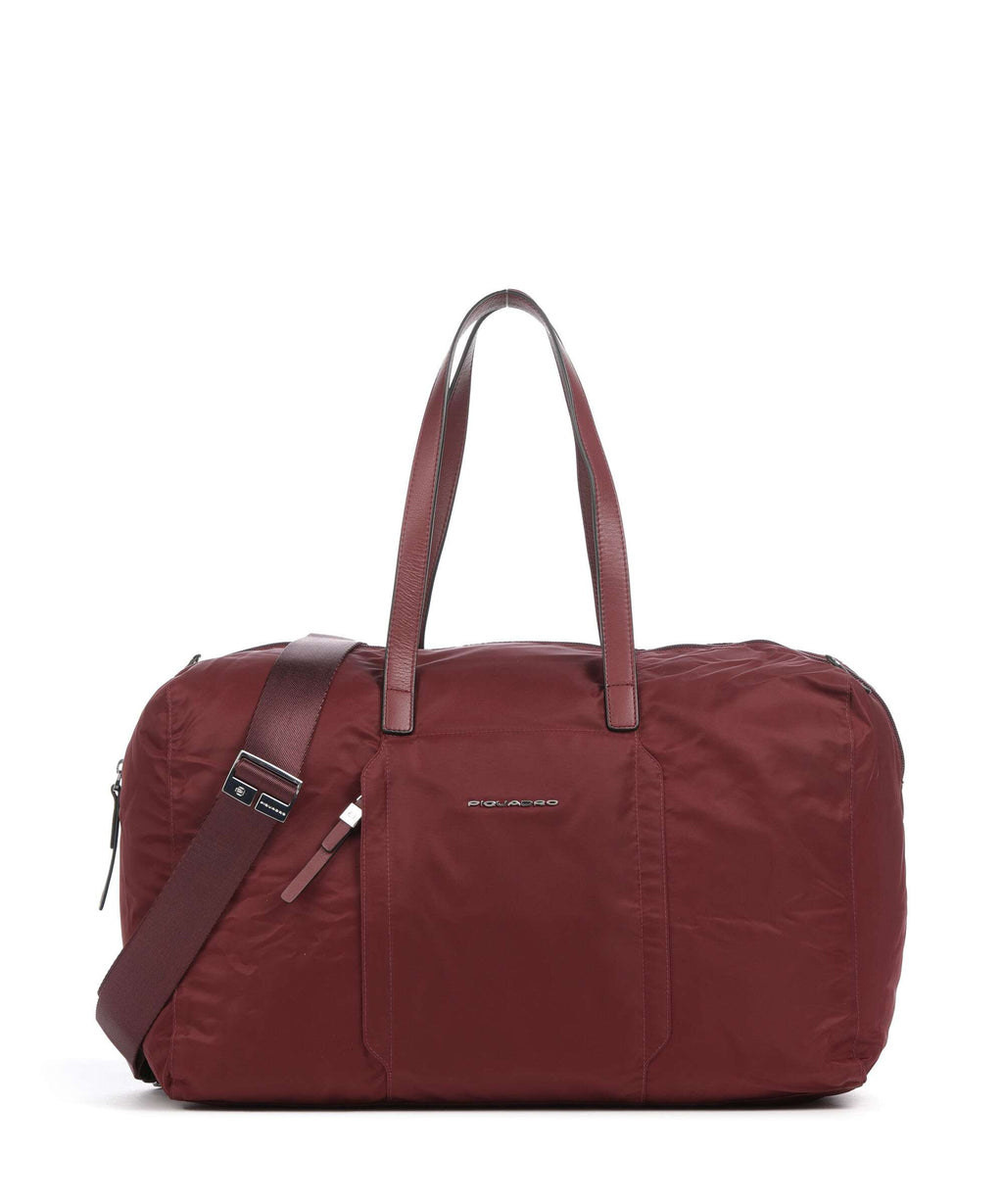 Piquadro W92T Weekend bag borgogna