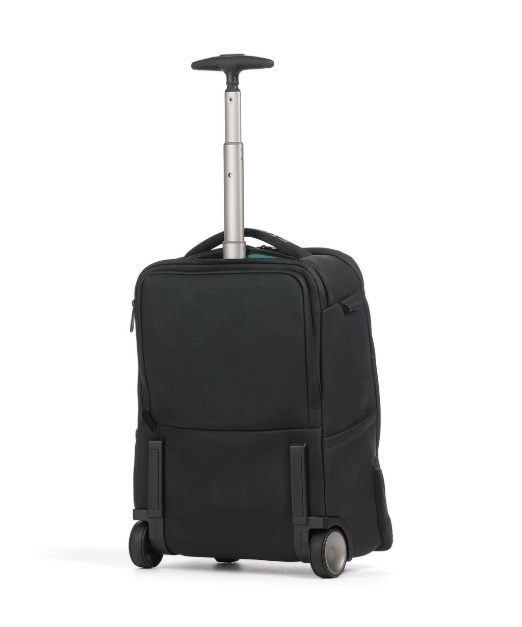 Piquadro C2OW Backpack with wheels nero