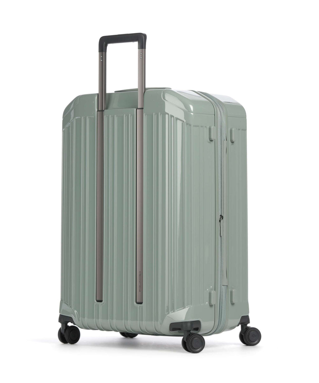 Piquadro PQ Light M Spinner (4 wheels) green