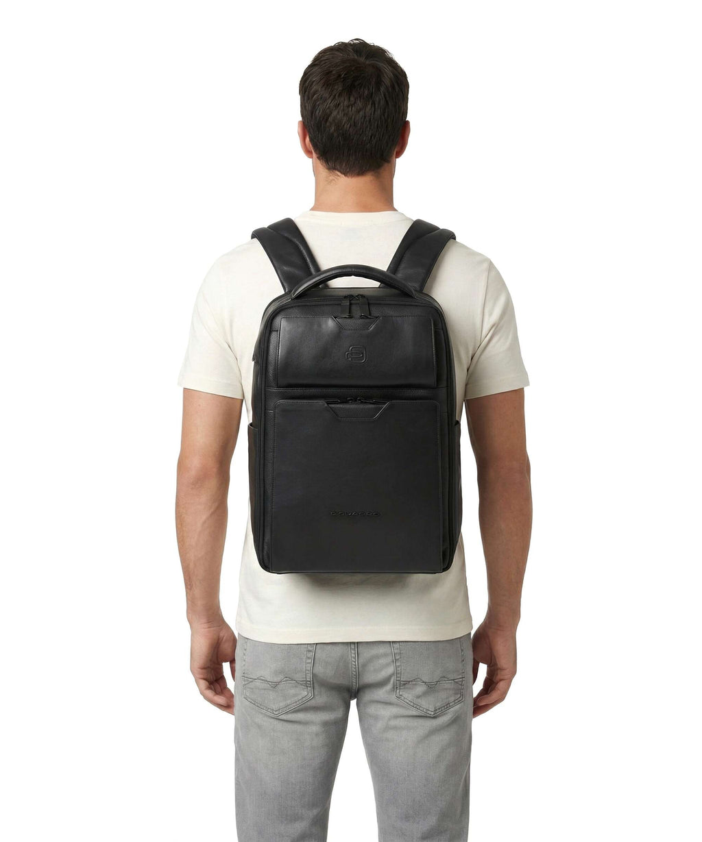 Piquadro Ael Laptop backpack black