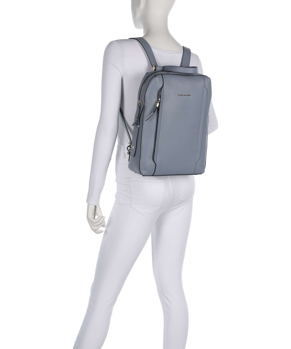 Piquadro Circle Laptop backpack light blue