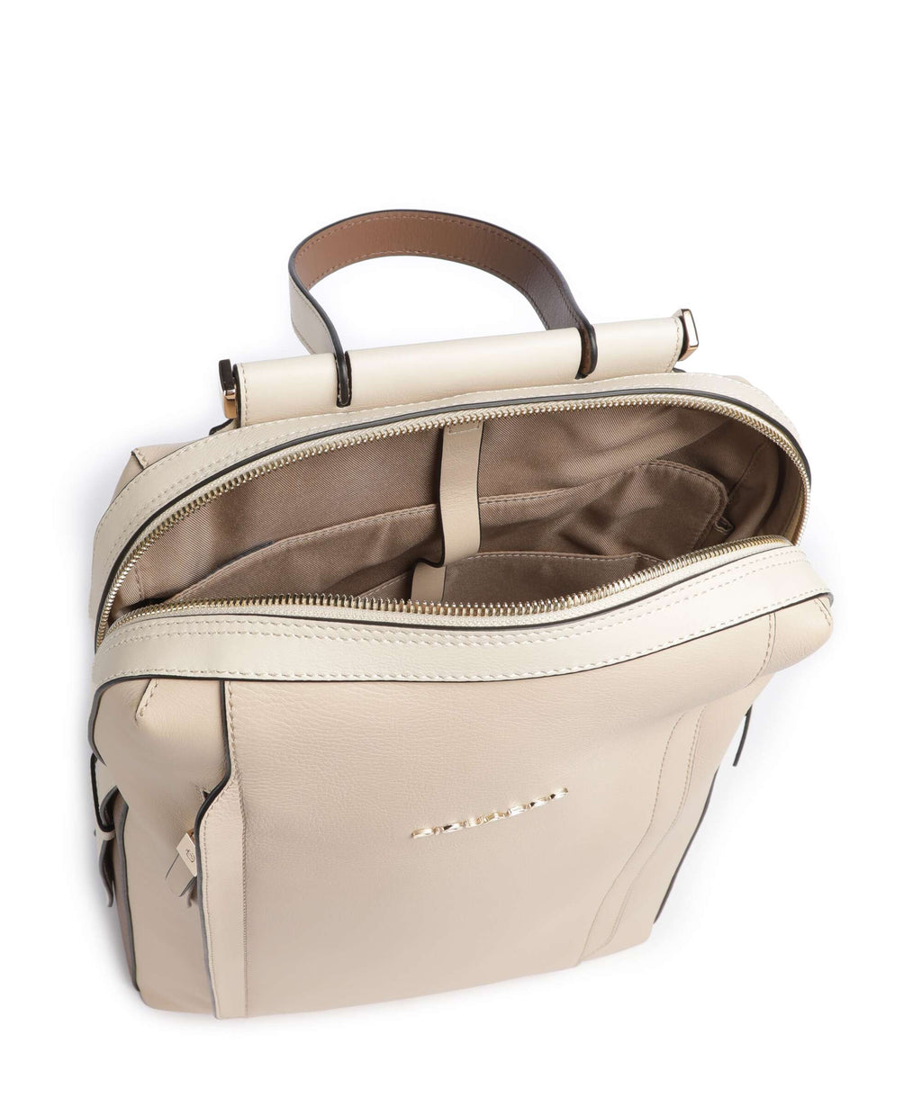 Piquadro Circle Laptop backpack beige/cuoio