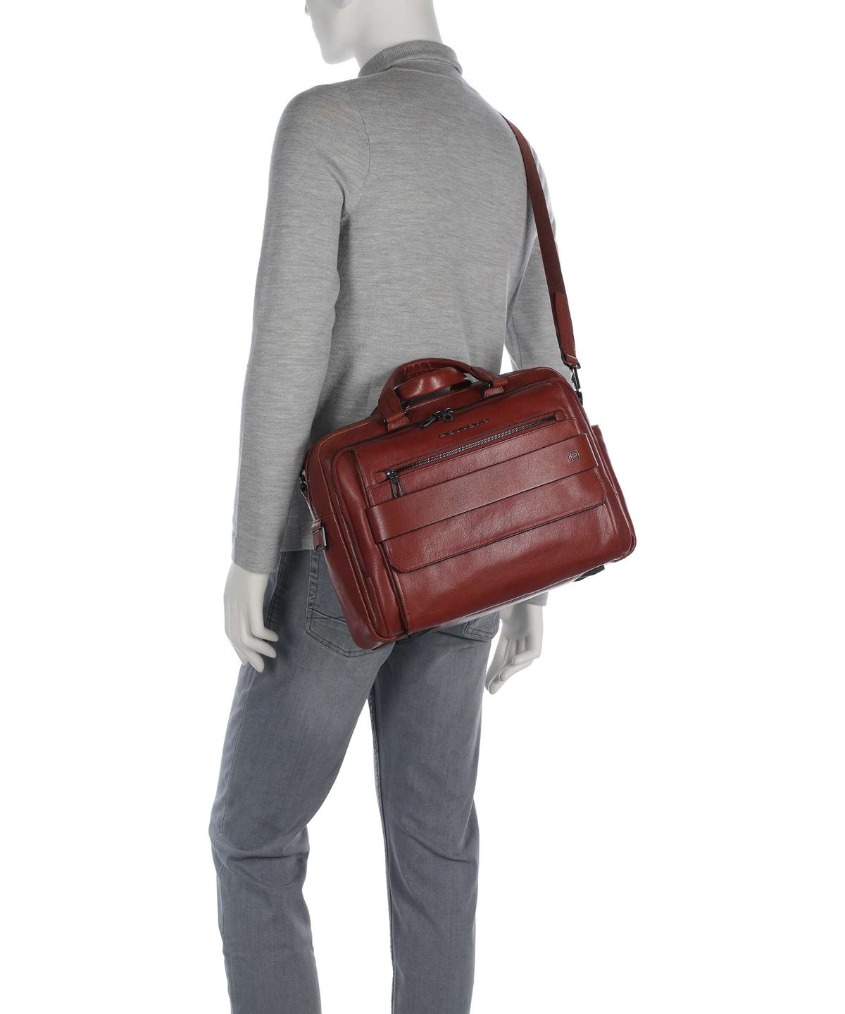 Piquadro Solm Briefcase cuoio
