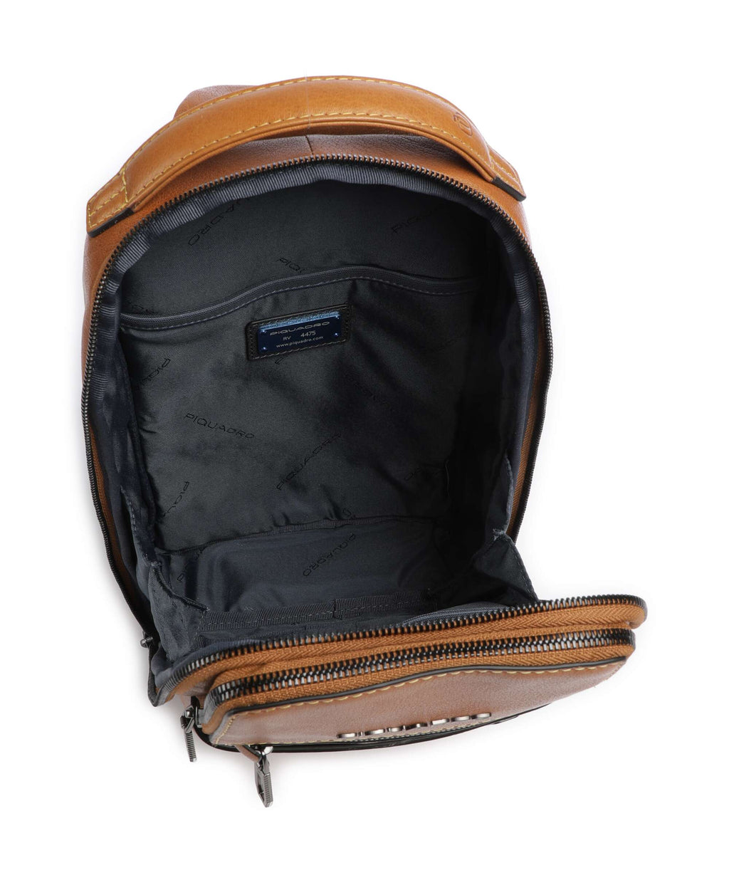 Piquadro Solm Sling bag beige
