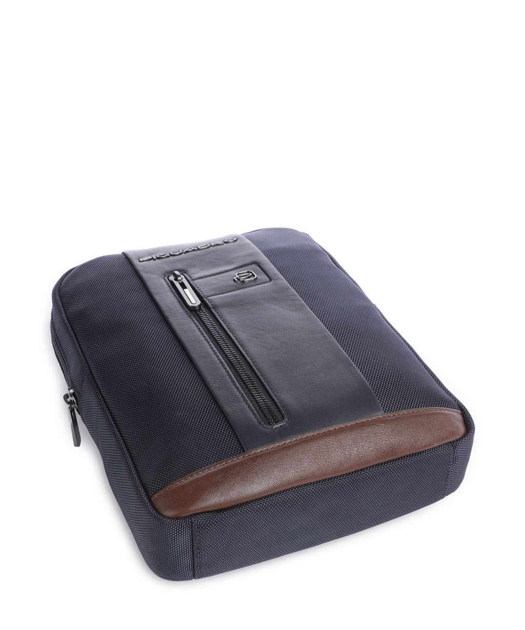 Piquadro Brief 2 Crossbody bag blue/cognac