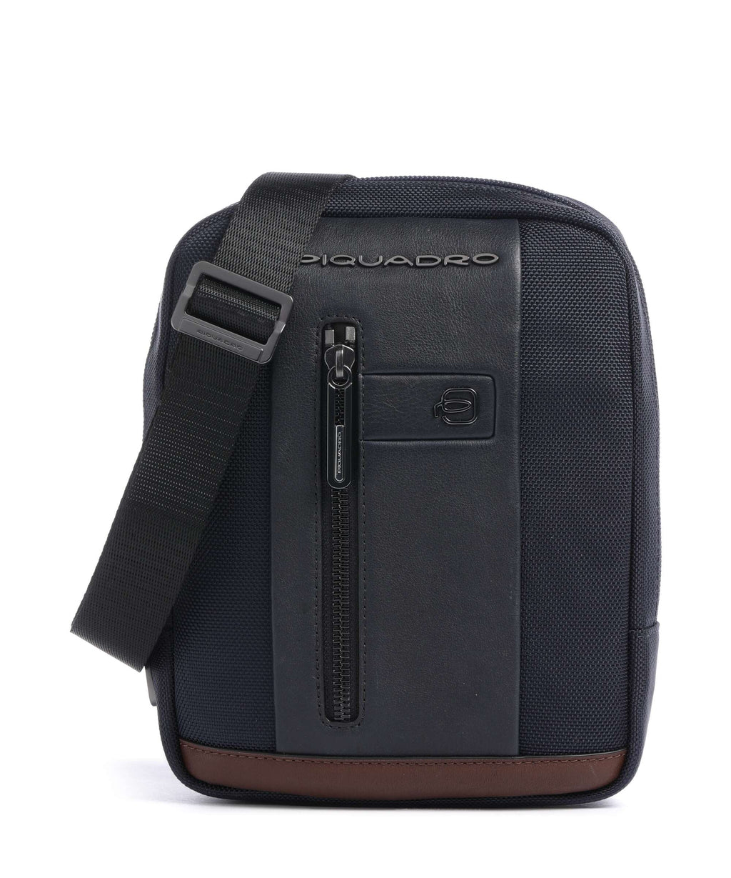 Piquadro Brief 2 Crossbody bag blue/cognac