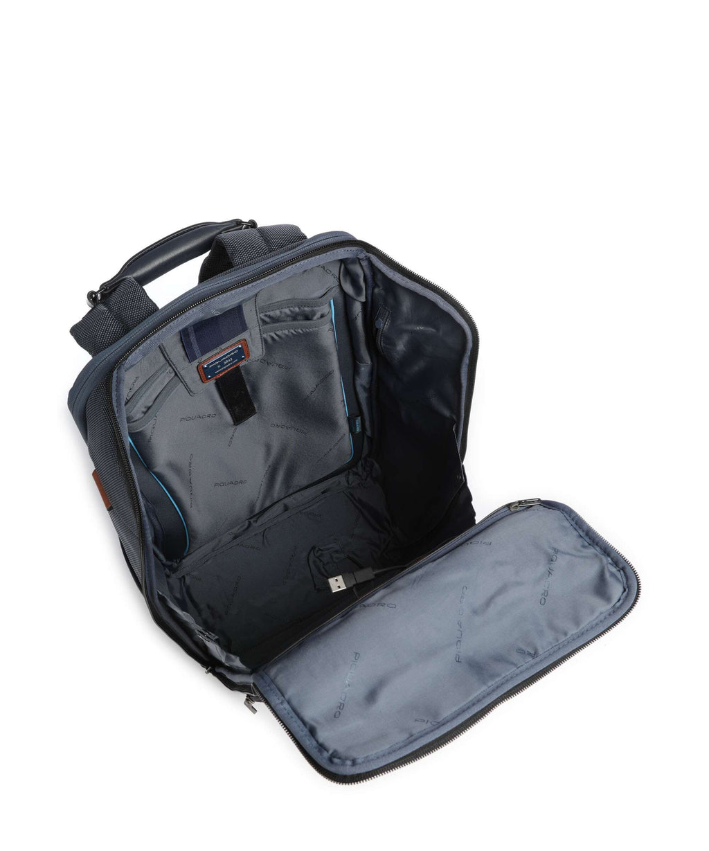 Piquadro Oberon 38 Laptop backpack blue