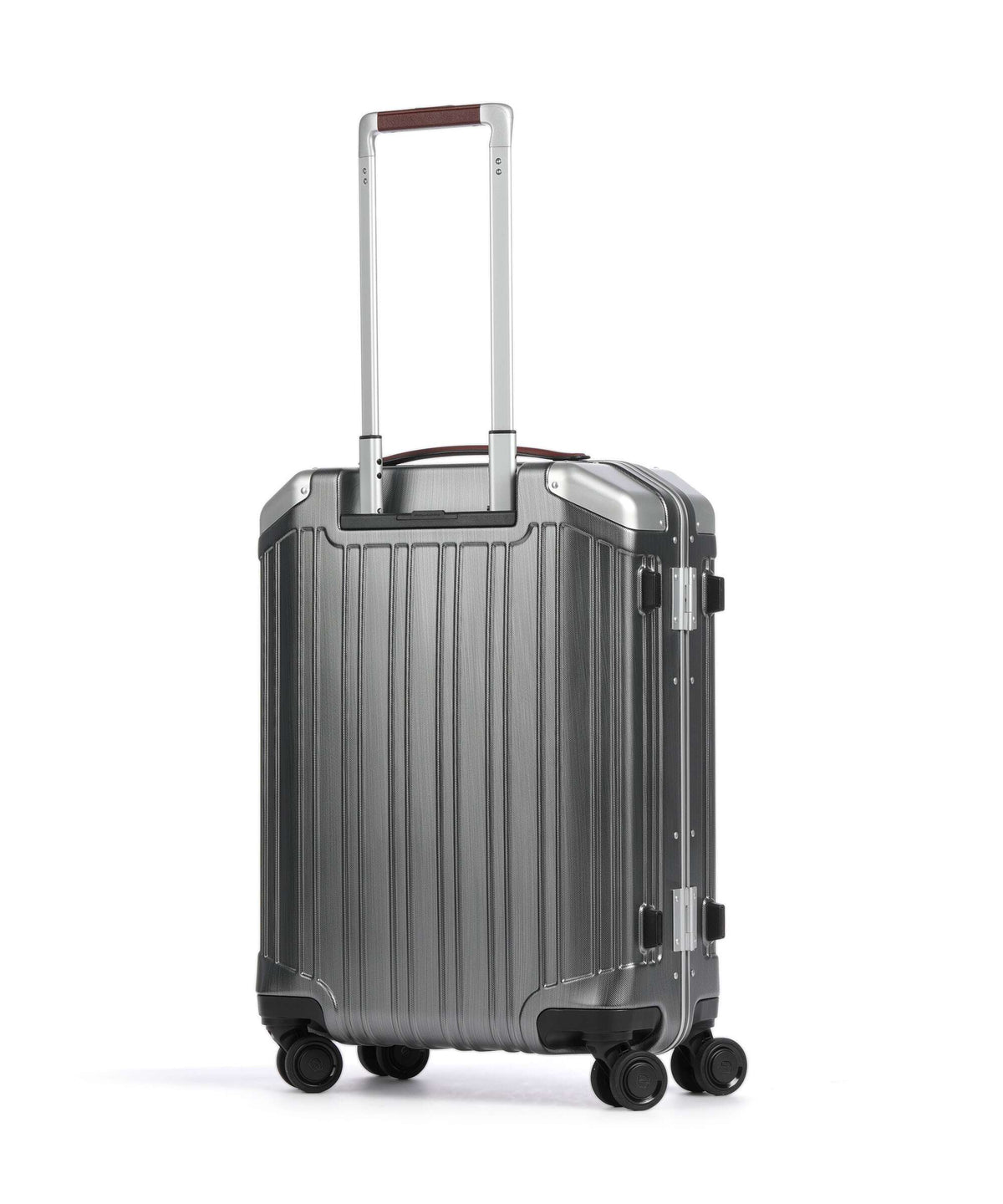 Piquadro PQ-LM Spinner (4 wheels) black/tan