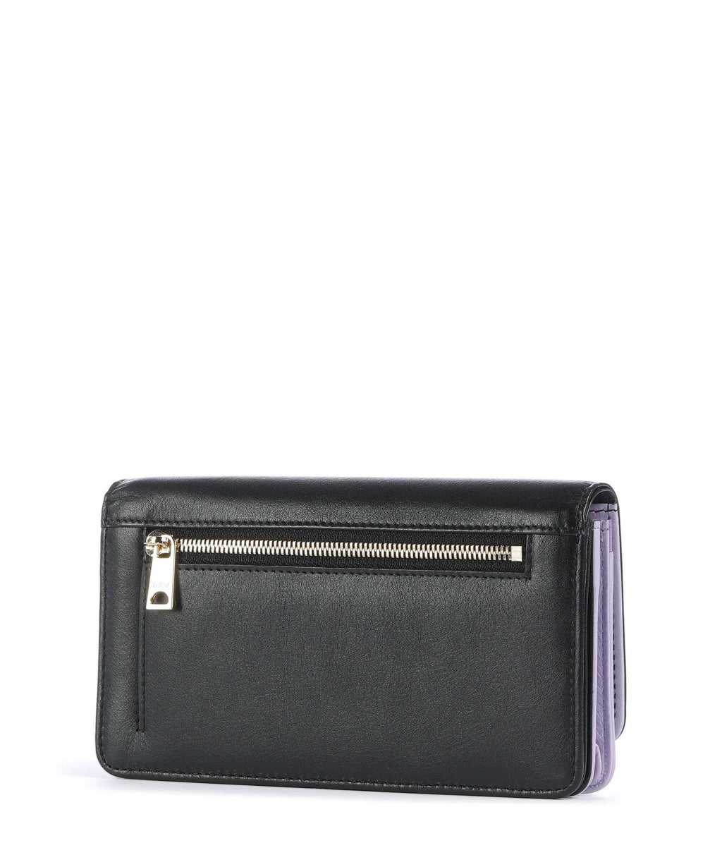 DuDu Bags Pemba Wallet black lavender