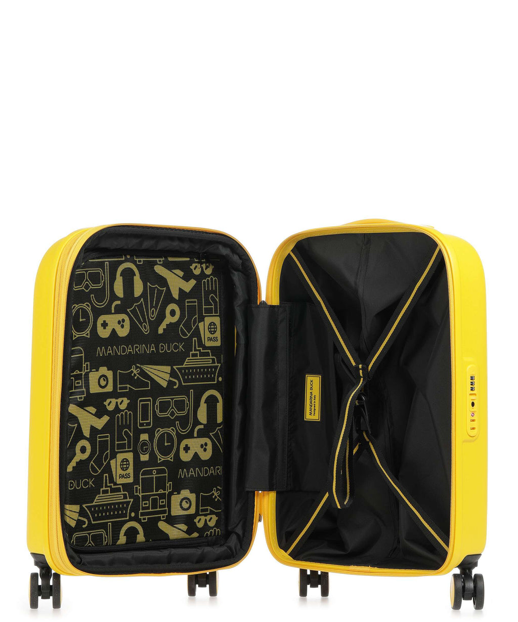 Mandarina Duck Logoduck+ Spinner (4 wheels) yellow