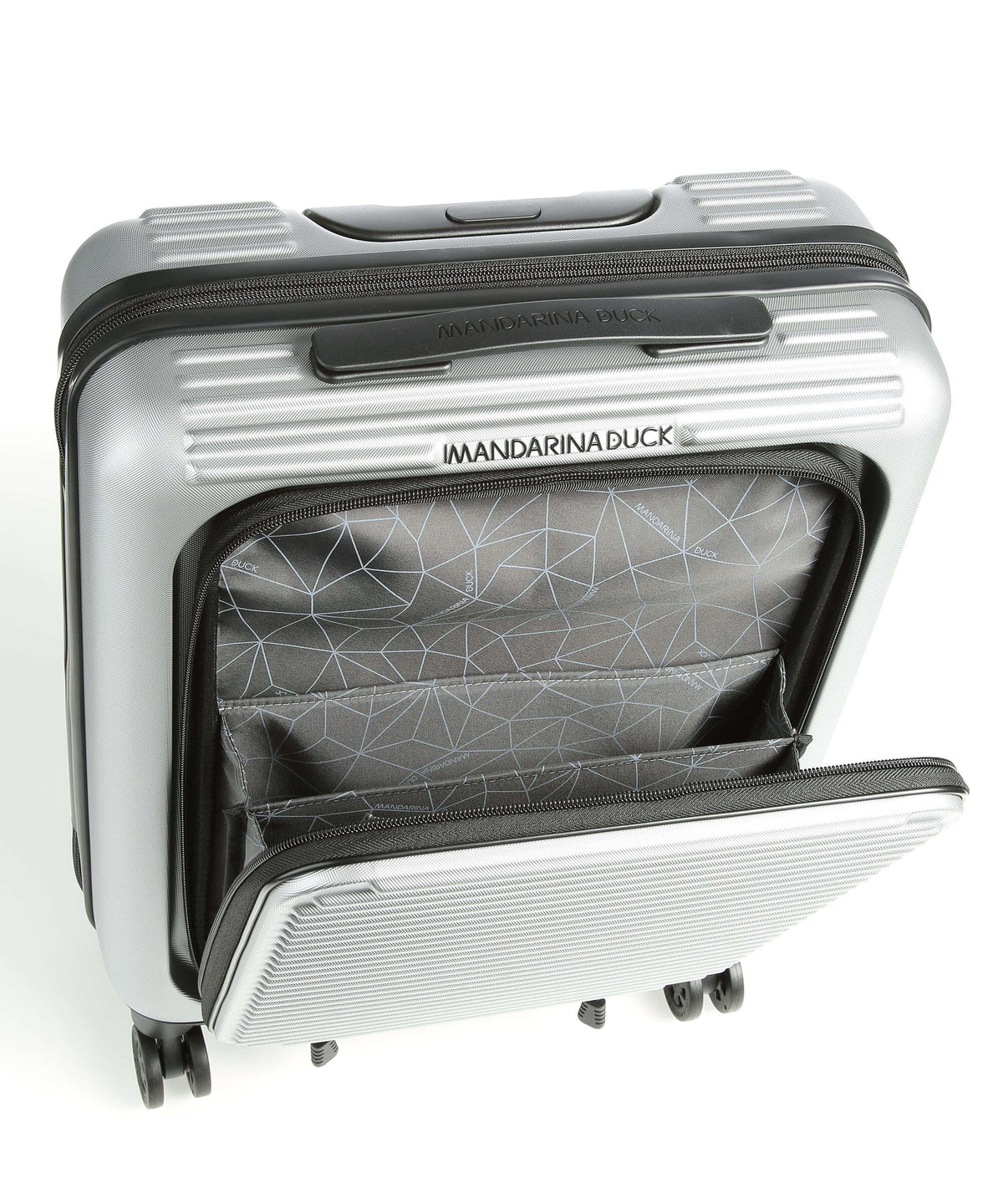 Mandarina Duck Tank Case Spinner (4 wheels) grigio