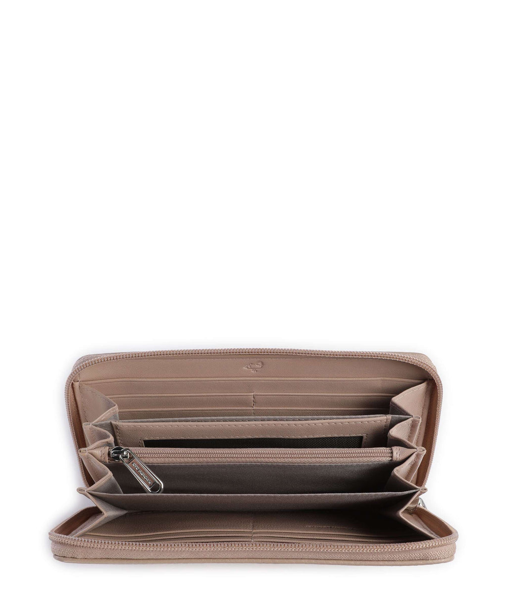 Mandarina Duck Mellow Leather Wallet warm taupe