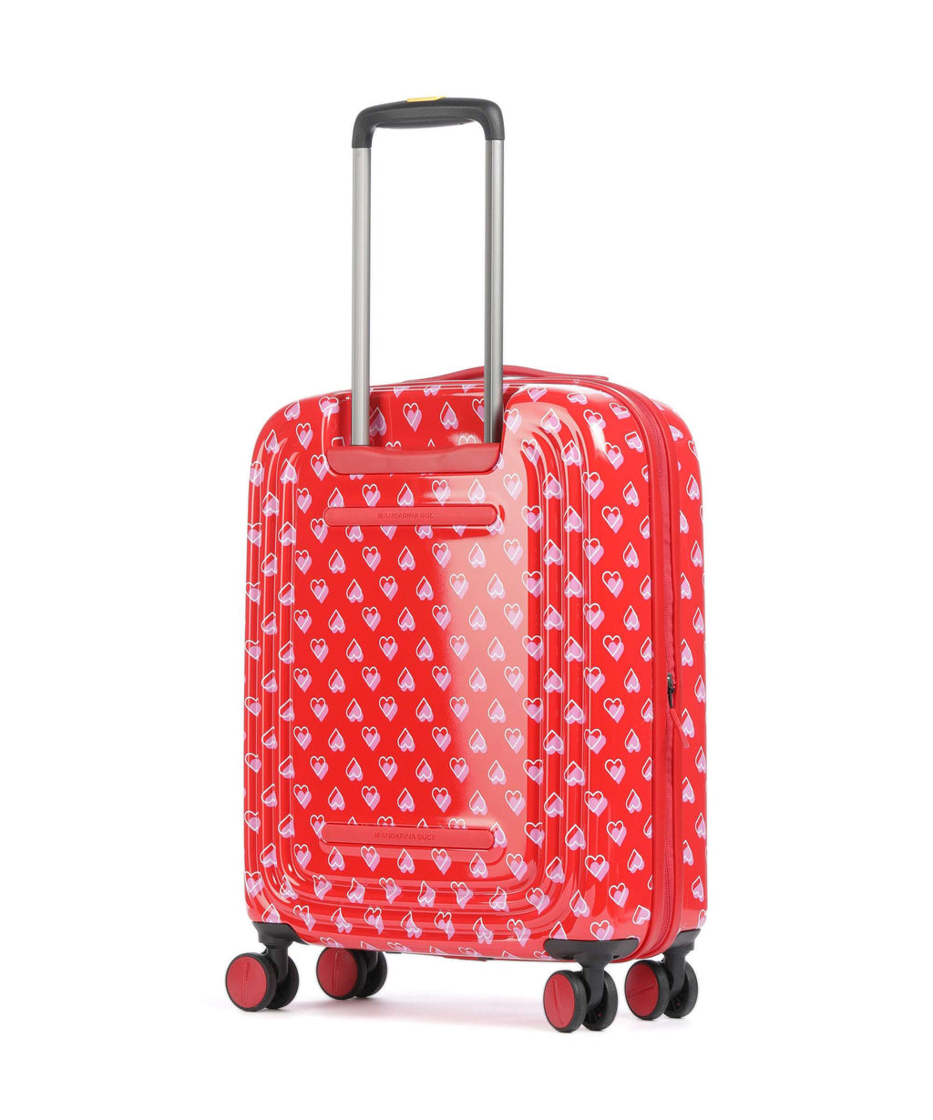 Mandarina Duck Logoduck+ Printed Spinner (4 wheels) gimme love