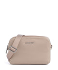 Mandarina Duck Mellow Leather Crossbody bag warm taupe