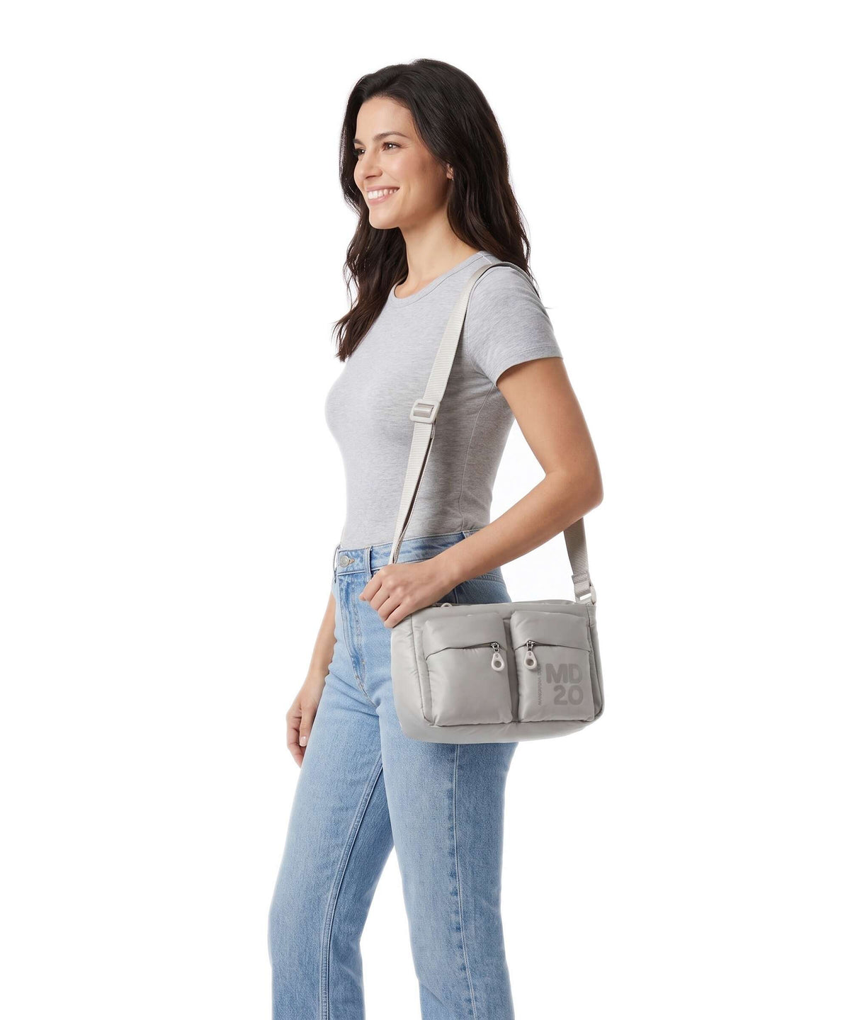 Mandarina Duck MD20 Balloon Crossbody bag sage gray