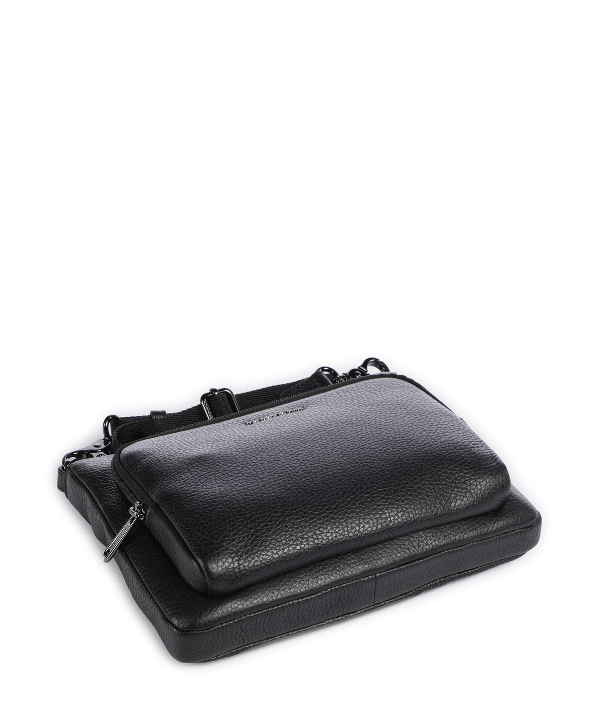 Mandarina Duck Mellow Leather Crossbody bag nero