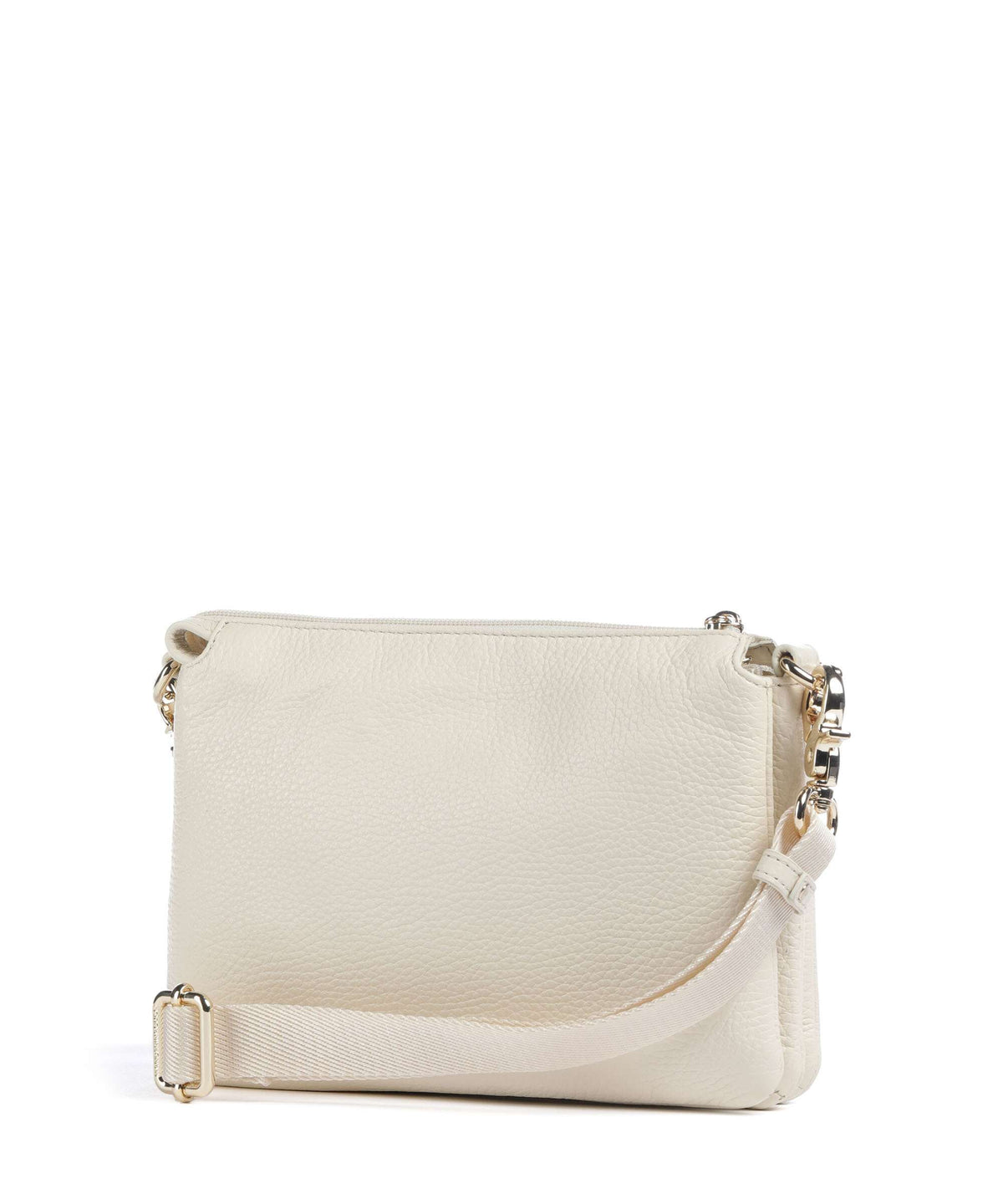 Mandarina Duck Mellow Leather Crossbody bag almond