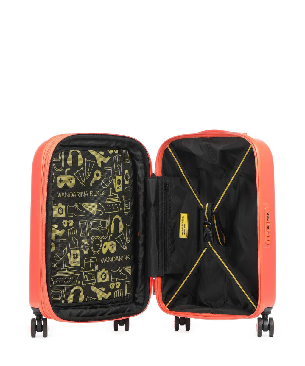 Mandarina Duck Logoduck+ Spinner (4 wheels) pumpkin