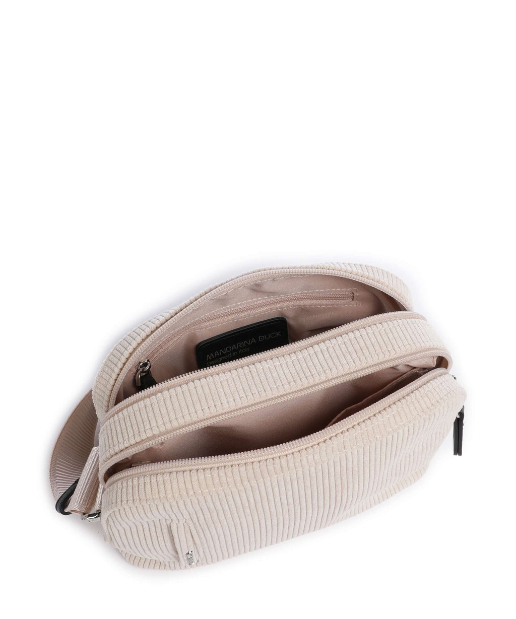 Mandarina Duck Hunter Velvet Crossbody bag cashmere