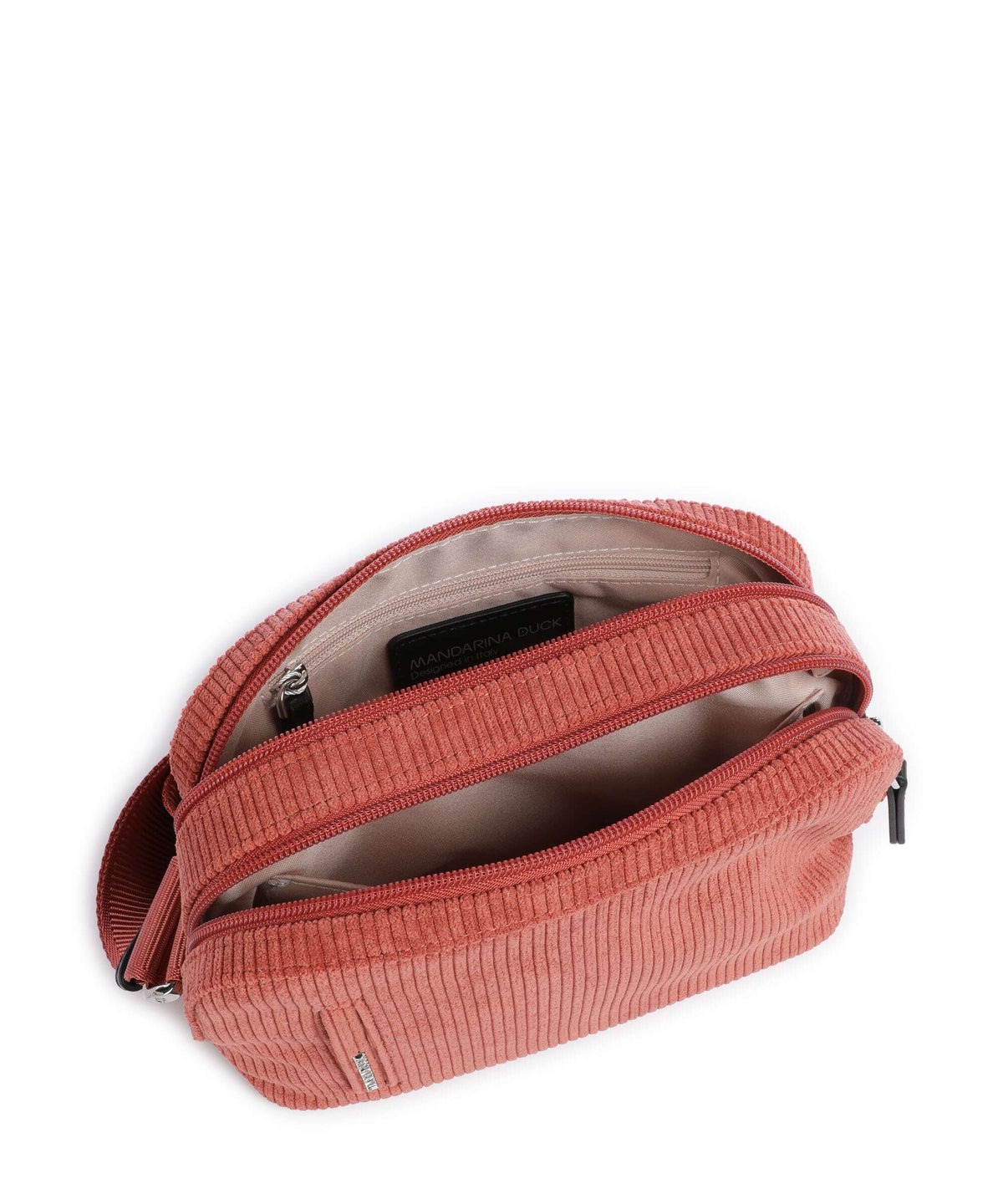 Mandarina Duck Hunter Velvet Crossbody bag winter rose
