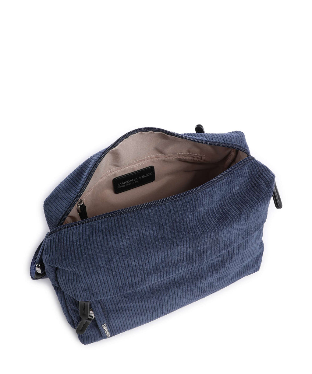 Mandarina Duck Hunter Velvet Crossbody bag blue wing