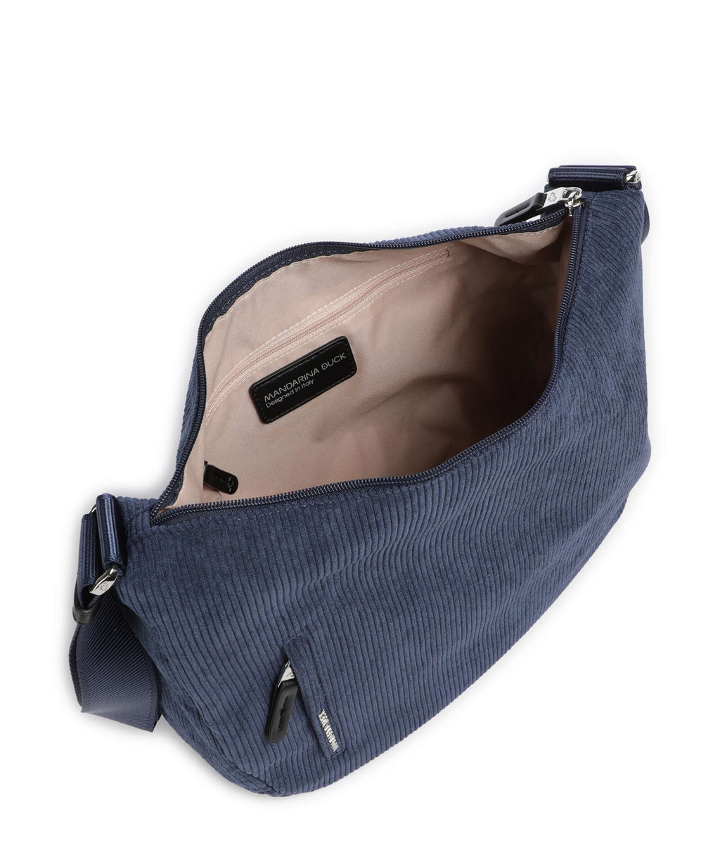 Mandarina Duck Hunter Velvet Shoulder bag blue wing