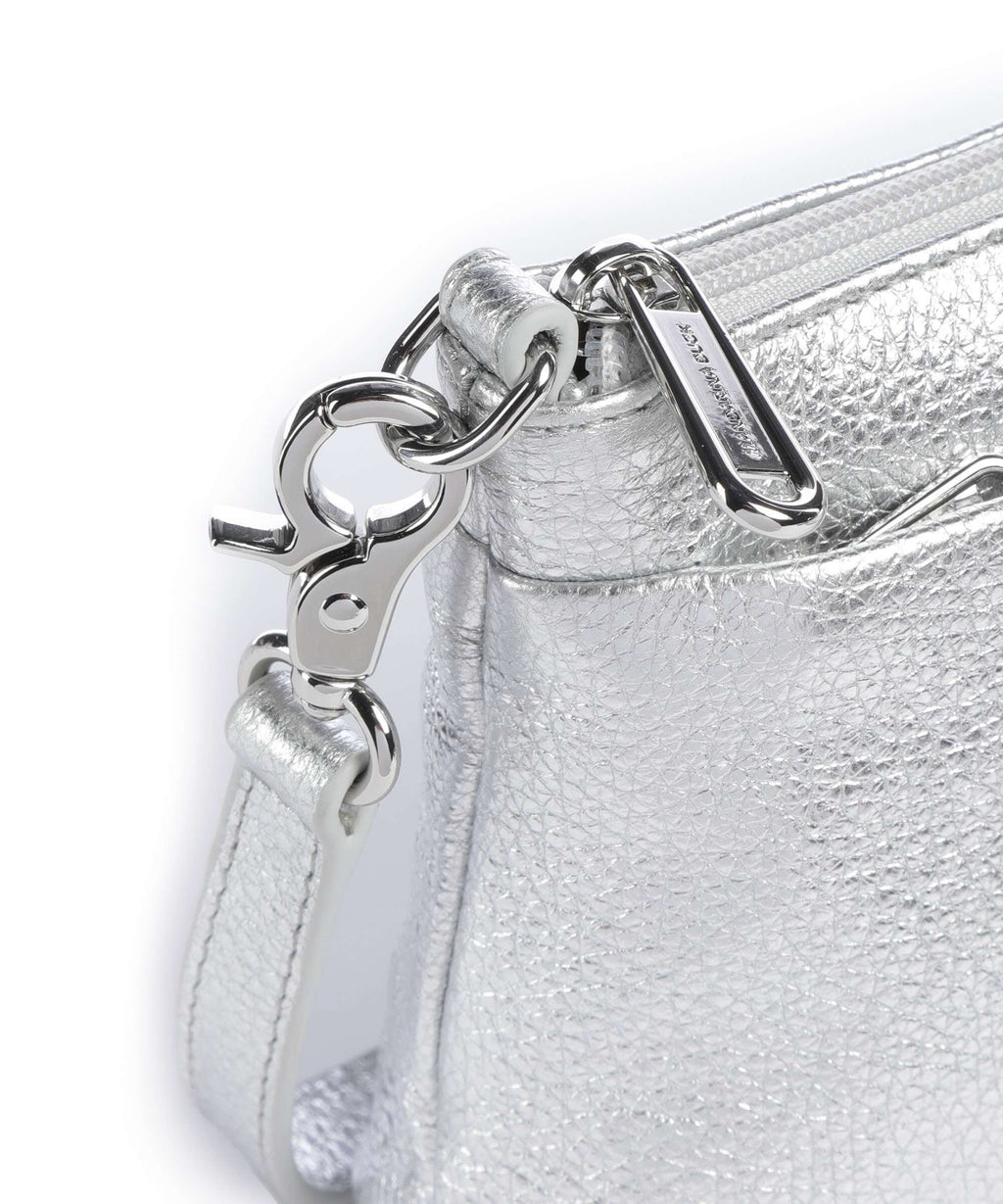 Mandarina Duck Mellow Metal Crossbody bag silver