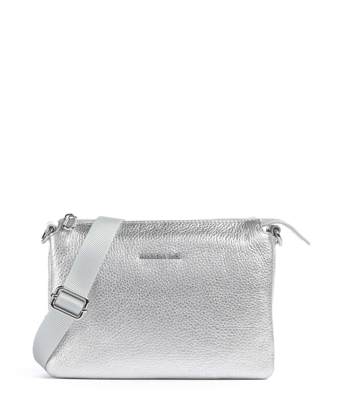 Mandarina Duck Mellow Metal Crossbody bag silver
