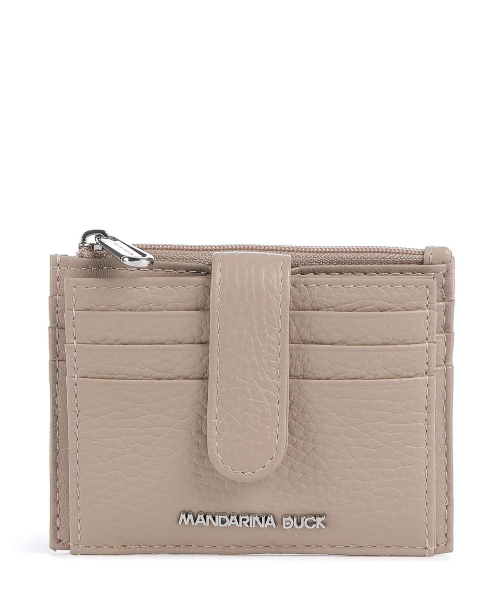 Mandarina Duck Mellow Leather Credit card holder warm taupe