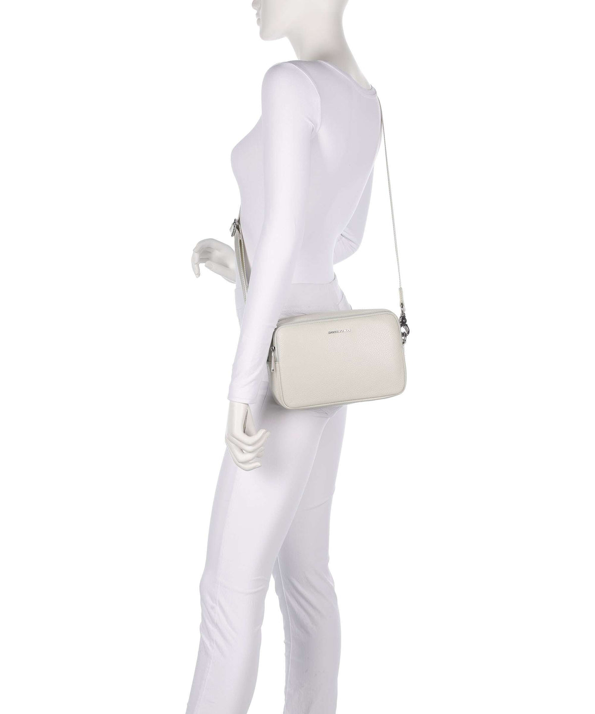 Mandarina Duck Mellow Leather Crossbody bag cashmere