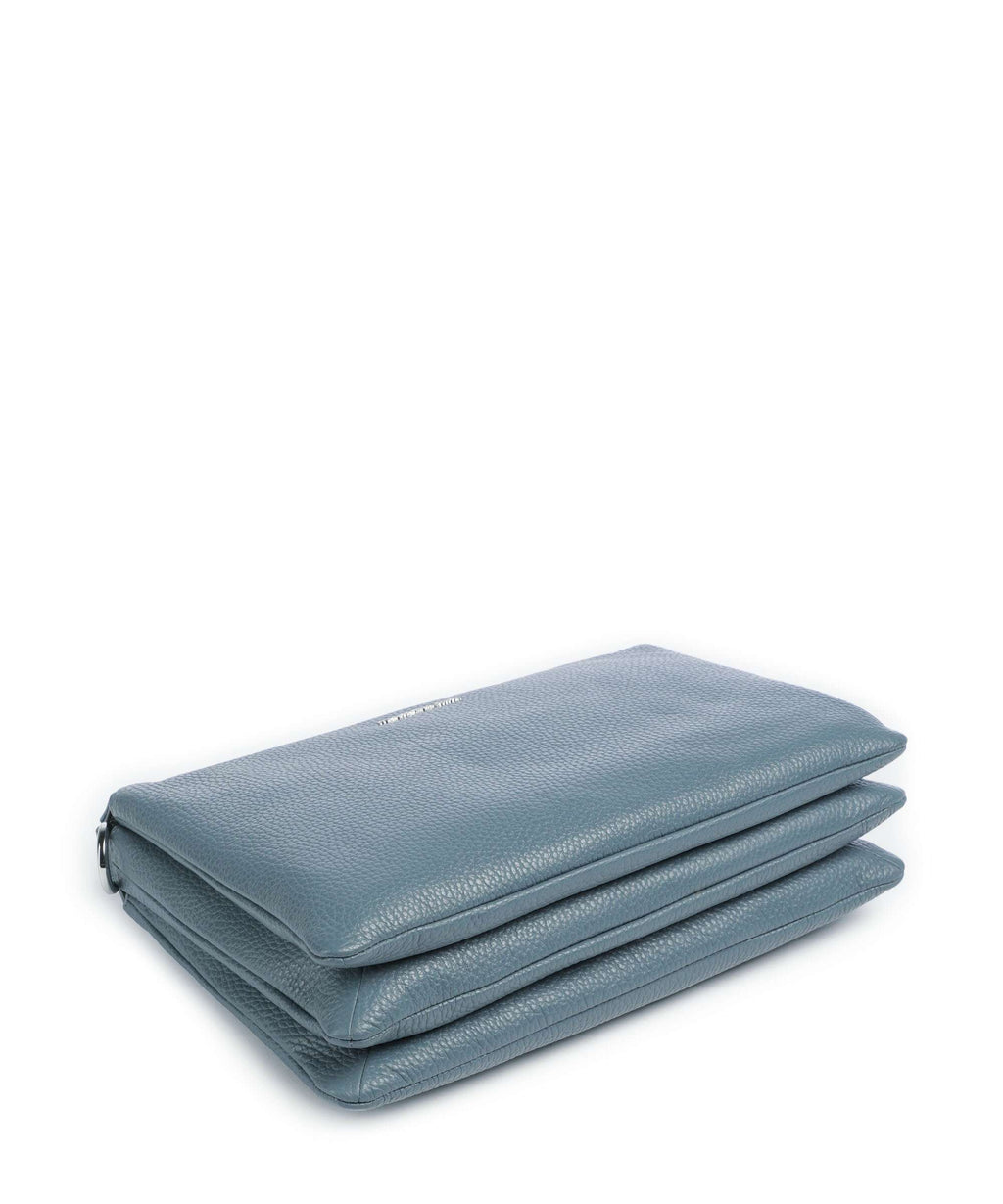 Mandarina Duck Mellow Leather Crossbody bag iron