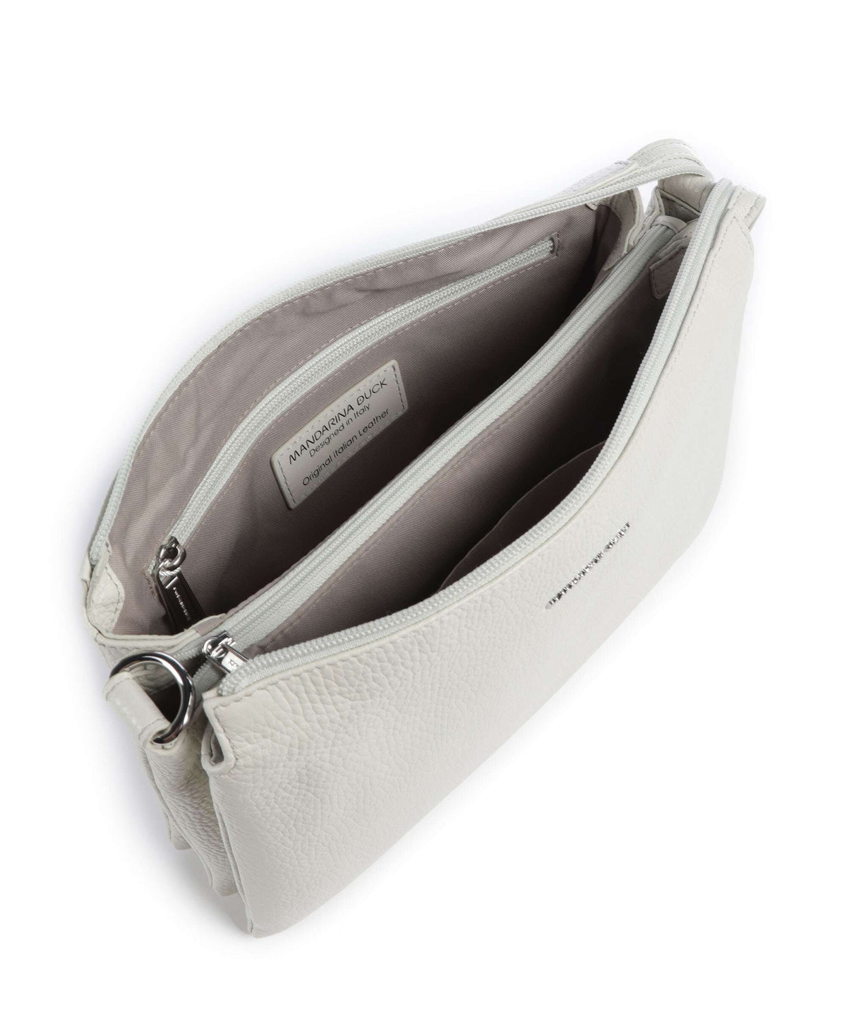Mandarina Duck Mellow Leather Crossbody bag cashmere