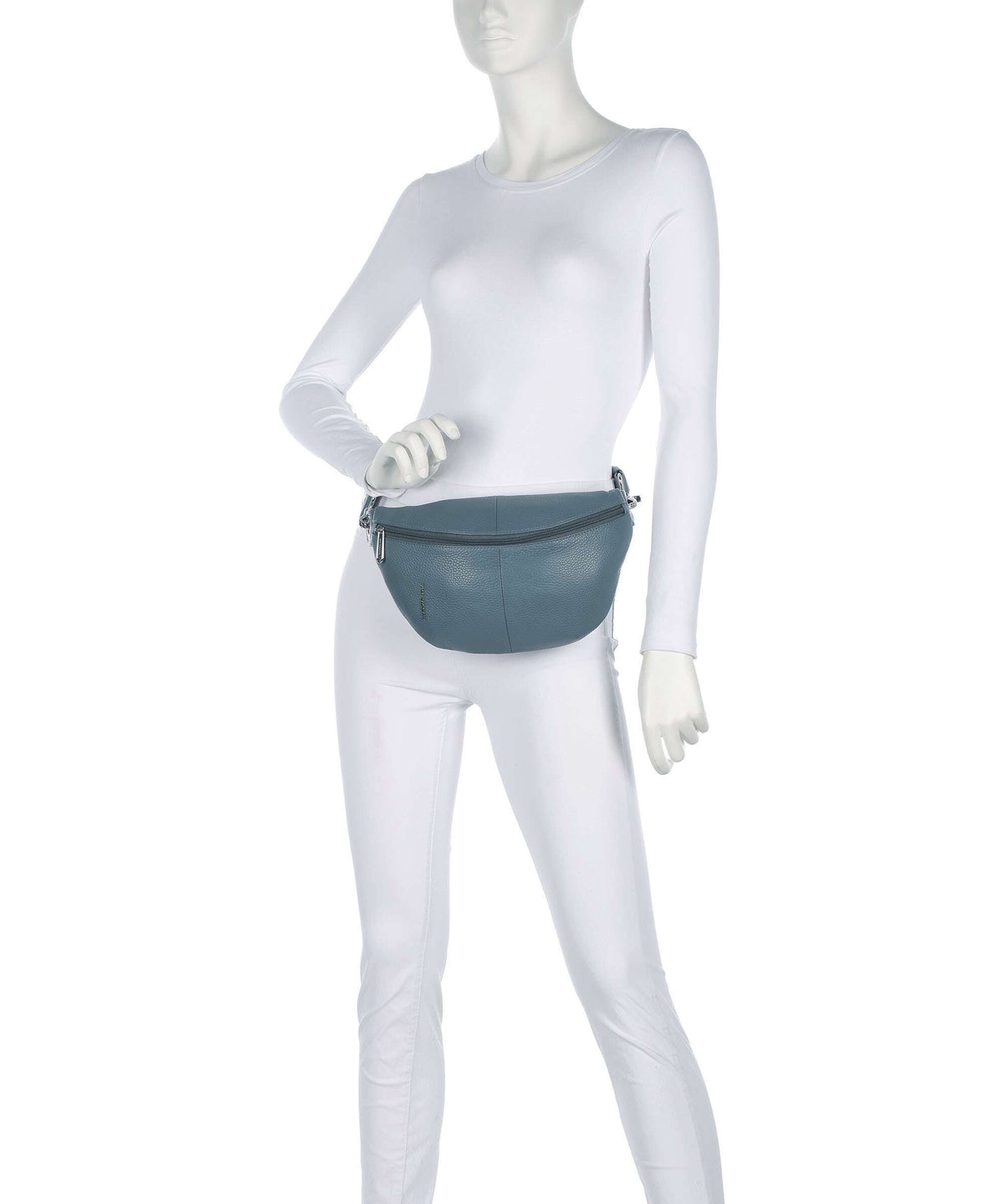 Mandarina Duck Mellow Leather Belt bag iron