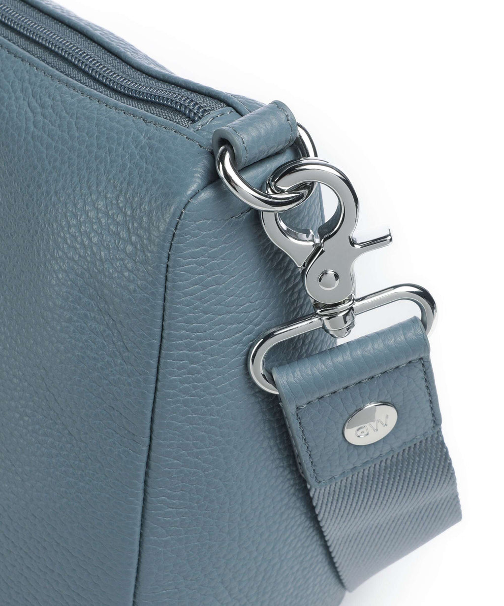 Mandarina Duck Mellow Leather Crossbody bag iron