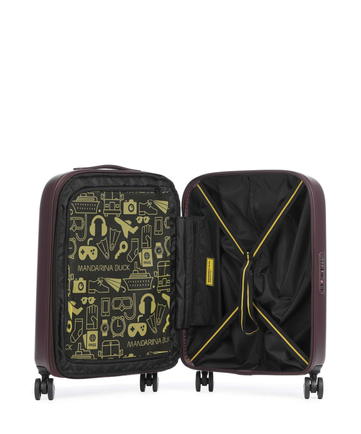 Mandarina Duck Logoduck+ Spinner (4 wheels) choco ice
