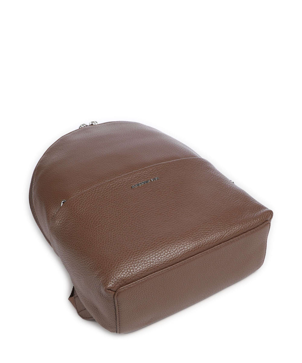 Mandarina Duck Mellow Leather Backpack milk chocolate