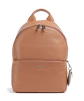 Mandarina Duck Mellow Leather Backpack pecan nut