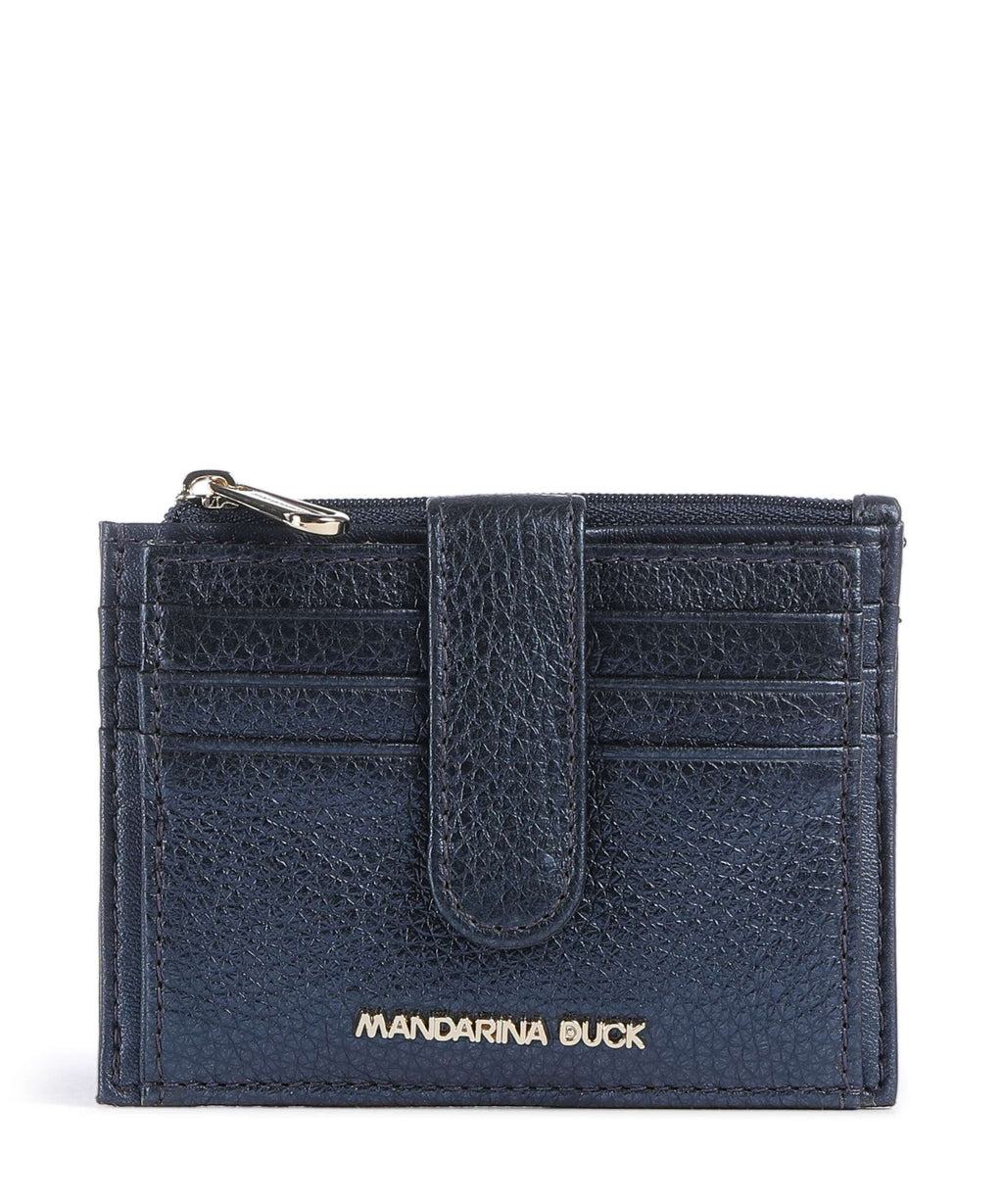 Mandarina Duck Mellow Metal Credit card holder blue indigo