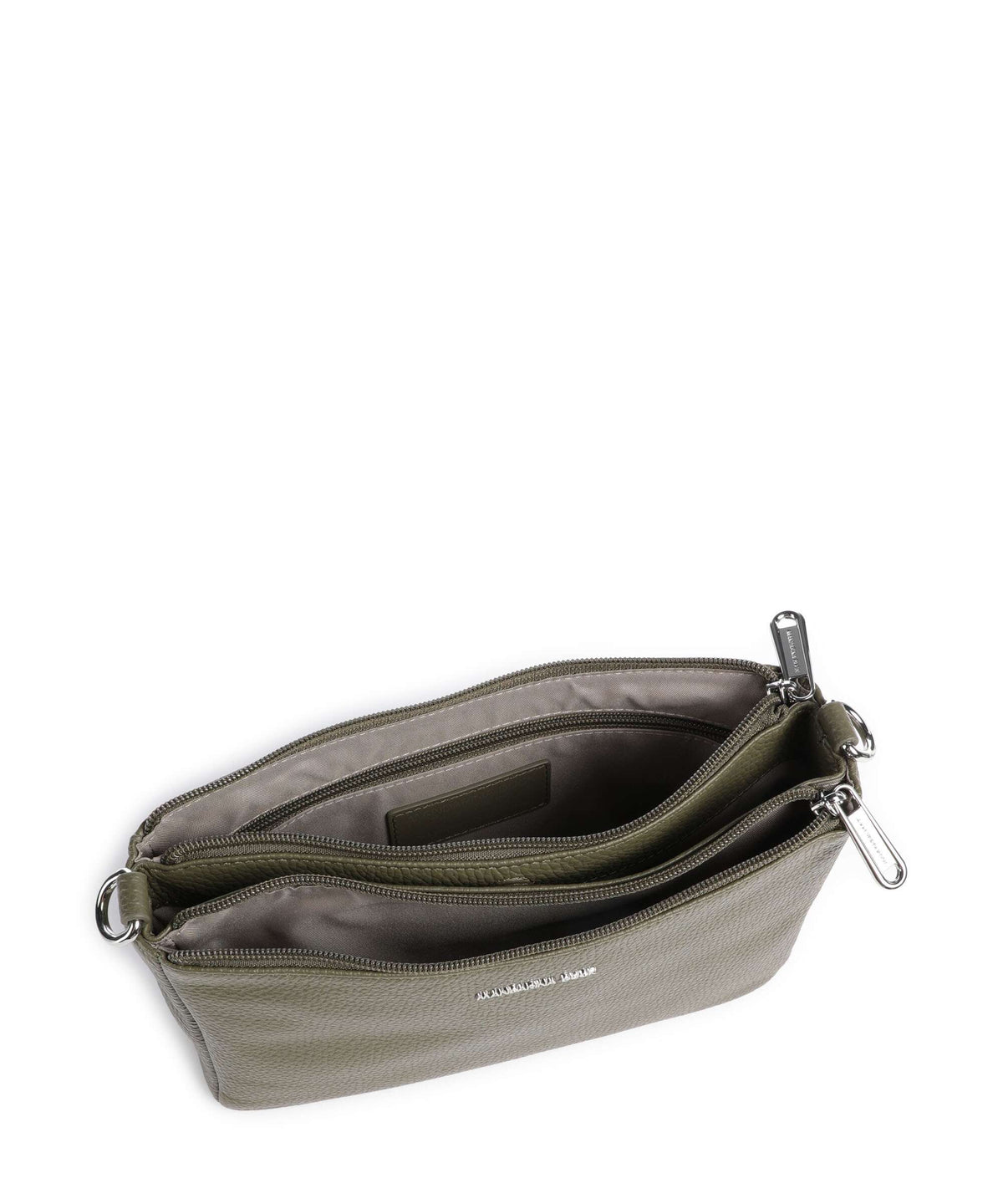 Mandarina Duck Mellow Leather Crossbody bag winter olive