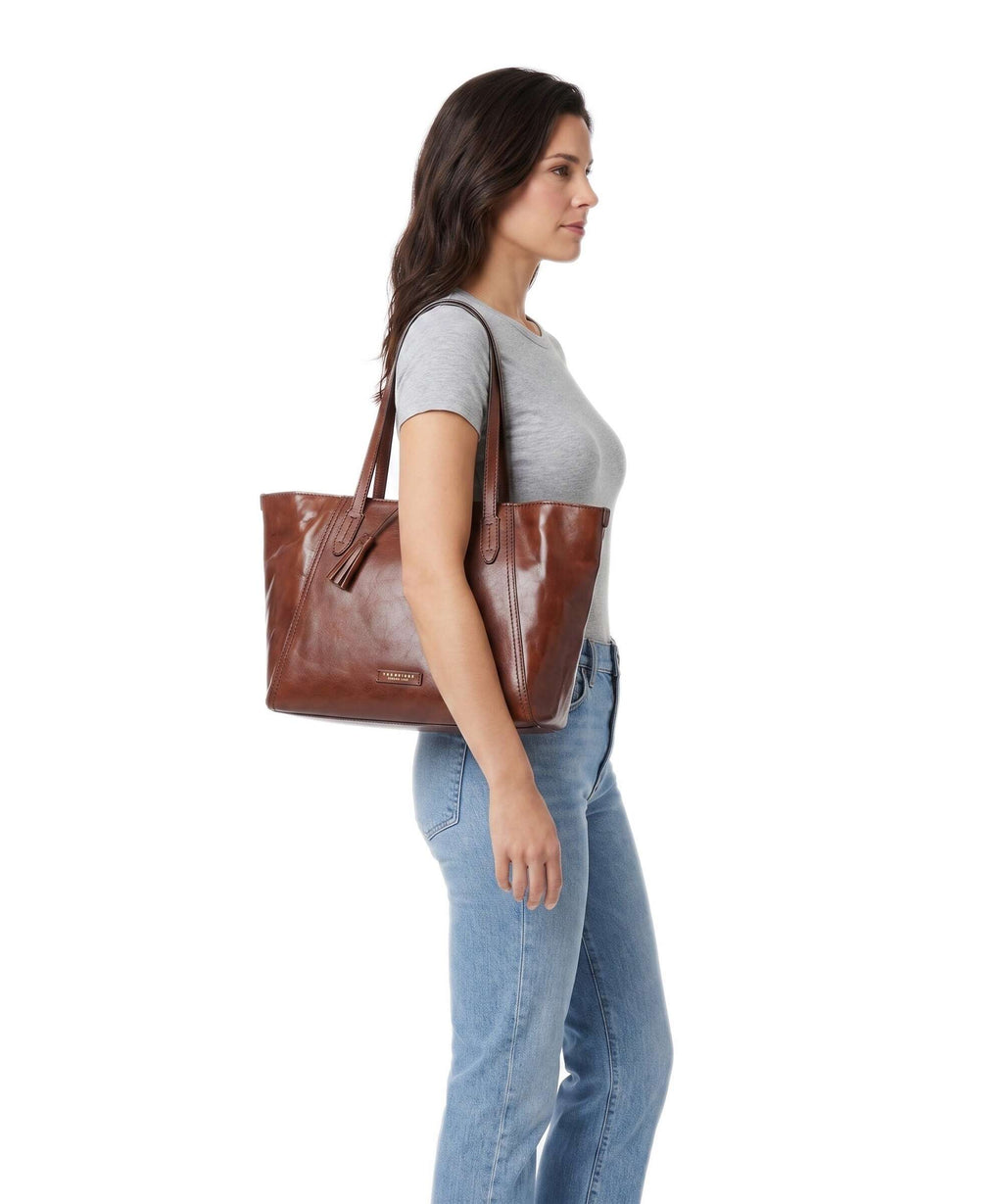The Bridge Florentin Tote bag marrone