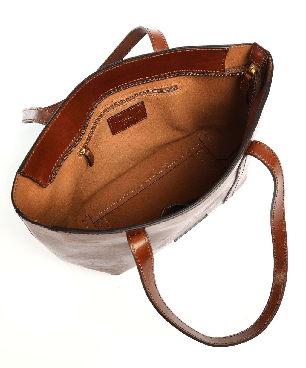 The Bridge Vittoria Tote bag marrone
