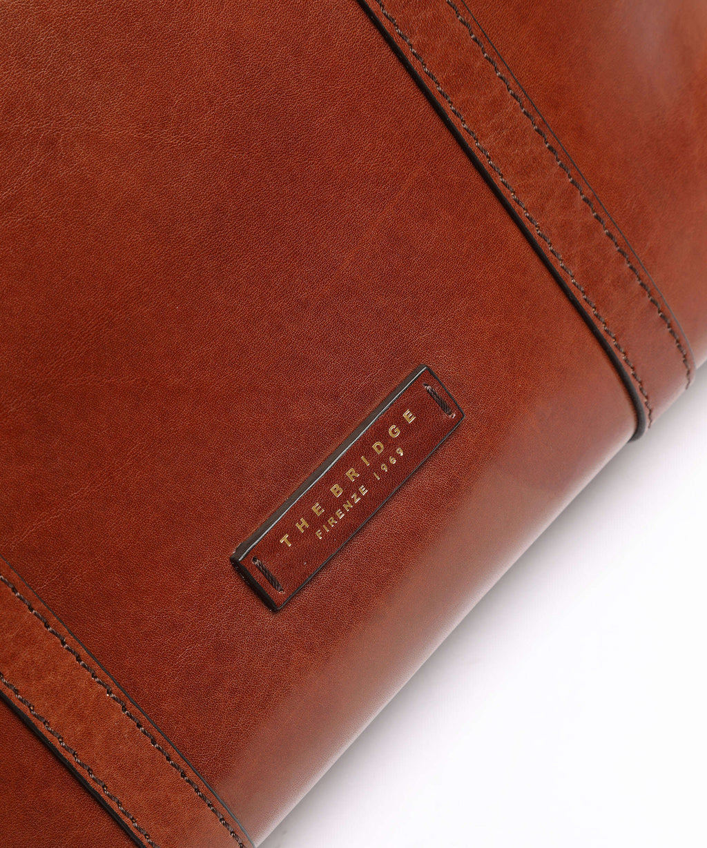 The Bridge Vittoria Tote bag marrone