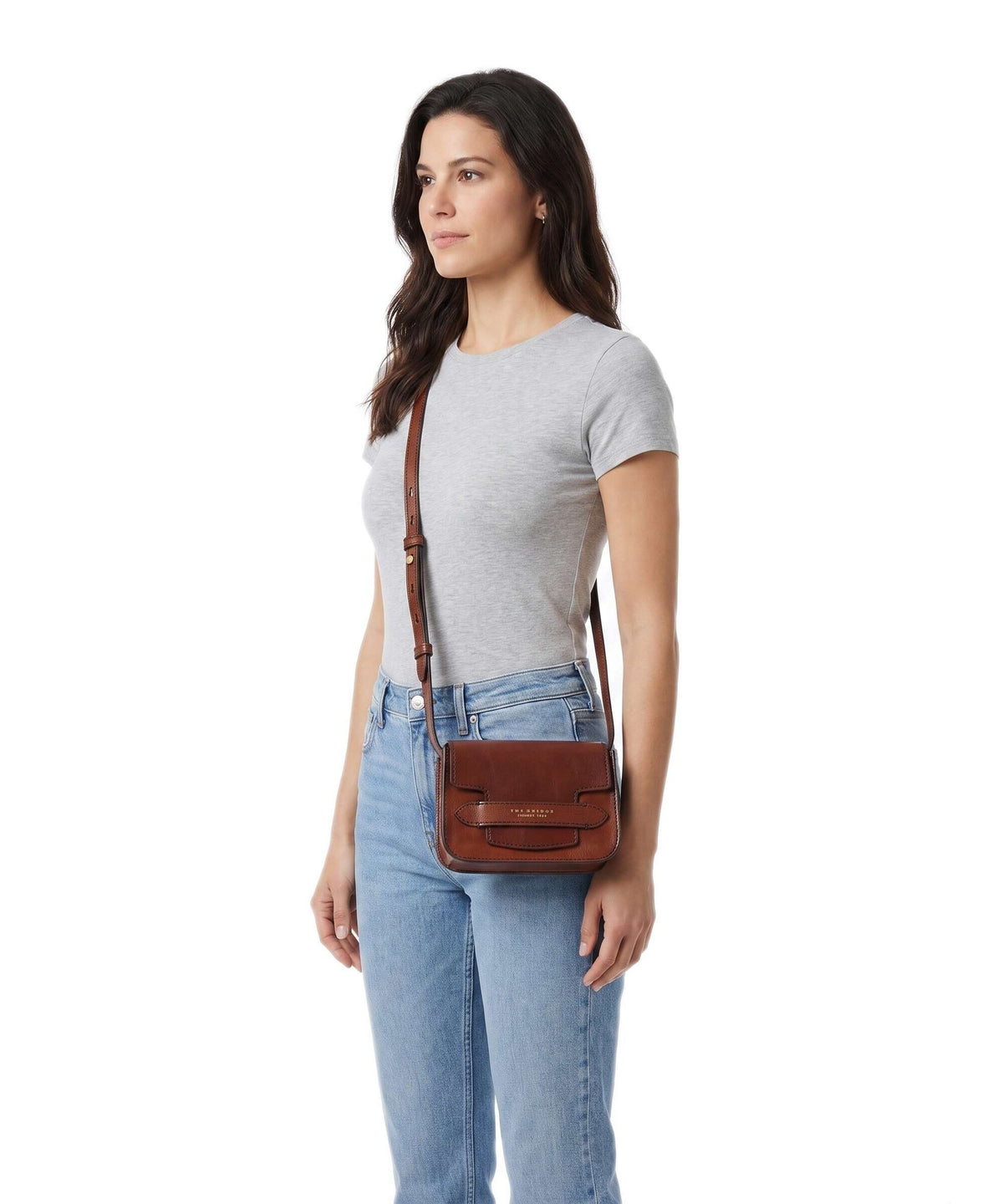 The Bridge Lucrezia Crossbody bag marrone