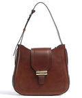 The Bridge Benedetta Shoulder bag marrone/oro