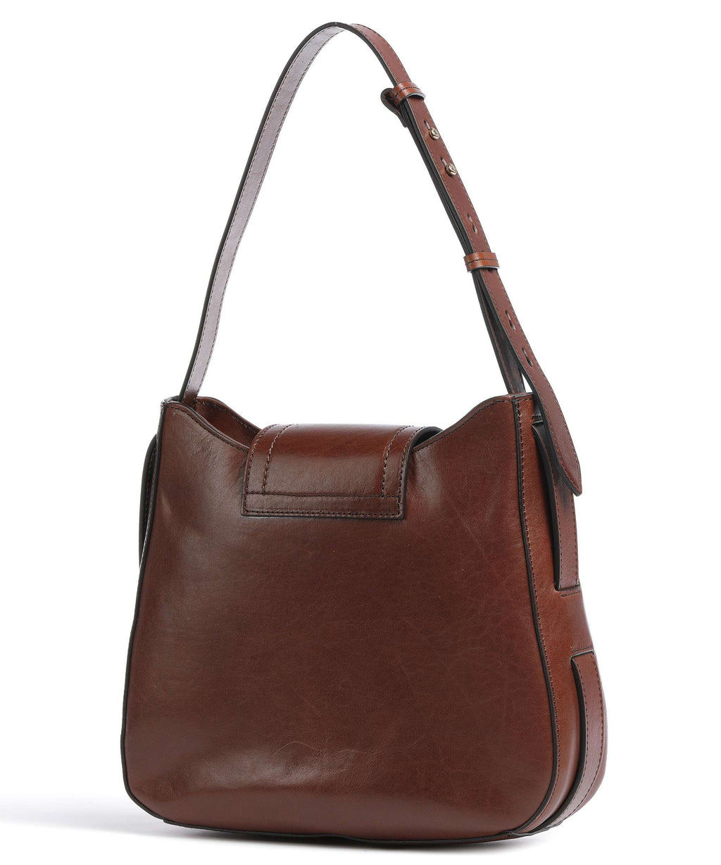 The Bridge Benedetta Shoulder bag marrone/oro